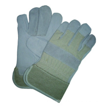 Cow Split Leather Work Glove, Safety Glove, CE Glove